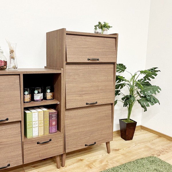 Scandinavian Style, Legged, Made in Japan, Cabinet, High Quality, Low Formaldehyde, Book Shelf