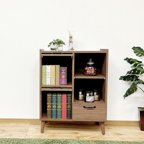 [Direct Delivery Available]Nordic Style Legged Domestic Cabinet Made in Japan High Quality Low Formaldehyde Book Shelf