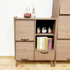 [Direct Delivery Available]Nordic Style Legged Domestic Cabinet Made in Japan High Quality Low Formaldehyde Book Shelf