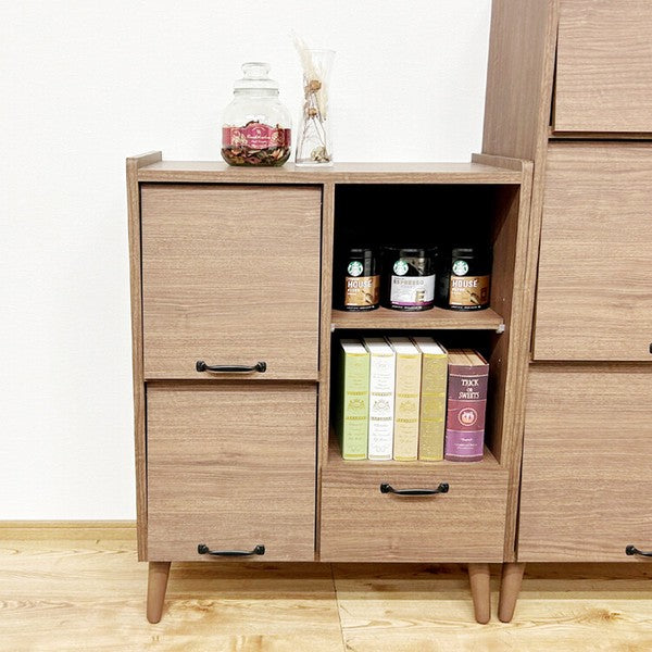[Direct Delivery Available]Nordic Style Legged Domestic Cabinet Made in Japan High Quality Low Formaldehyde Book Shelf