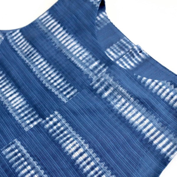 Yukata Fabric Sleeveless Dress Summer Women's