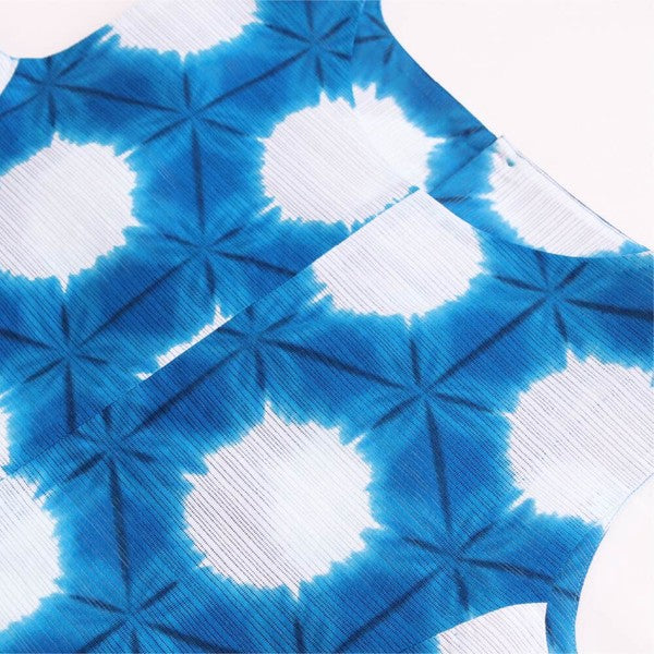 Yukata Fabric Sleeveless Dress Summer Women's