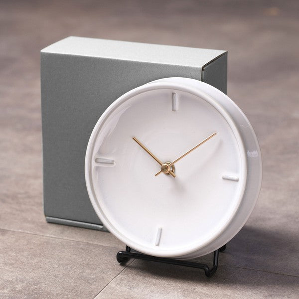 Sodateru Tokei Handmade Ceramic Wall Clock | Mino Ware | Made in Japan