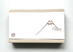 Yūyū-an | Mt. Fuji Paulownia Wood Gift Box: Incense Set for Wishes and Healing (Lotus Scent)