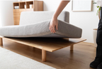 Monica Solid Wood Multifunctional Two-Seater Sofa