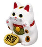 Glass Window Maneki-neko Ornament