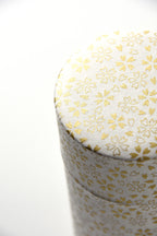Pokkan 絢爛和紙茶罐｜市松・波・花｜S / L｜日本製