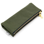Kurashiki Canvas | Classic No. 8 Canvas Minimalist Pencil Case: The Durability and Warmth of Handcrafted Artistry