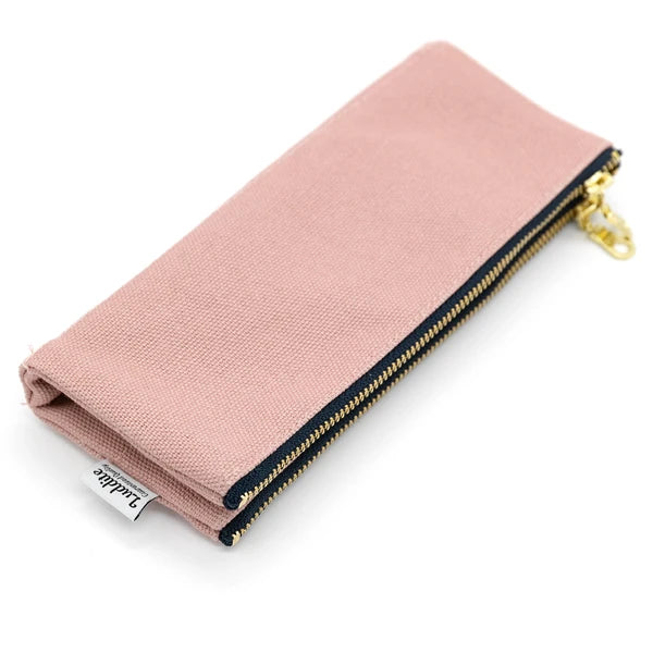 Kurashiki Canvas | Classic No. 8 Canvas Minimalist Pencil Case: The Durability and Warmth of Handcrafted Artistry