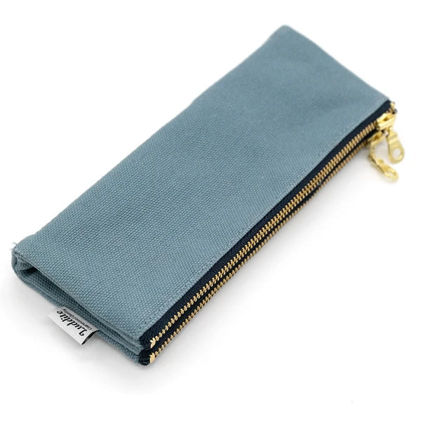 Kurashiki Canvas | Classic No. 8 Canvas Minimalist Pencil Case: The Durability and Warmth of Handcrafted Artistry