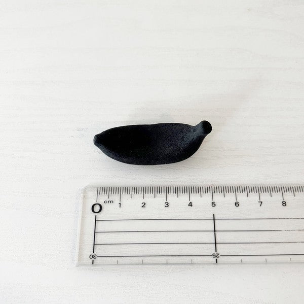 BANANA BLACK Smoke Incense Holder – Upcycled Banana Charcoal | Made in Japan