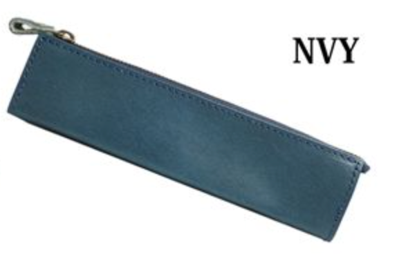Made in Japan Tochigi Leather Jeans Series: Minimalist, Ultra-Lightweight Pen Case (Handcrafted Genuine Leather)