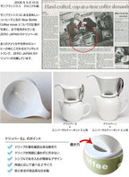 ZEROJAPAN Ceramic Coffee Filter & Dripper – L Size | Mino Ware | Made in Japan