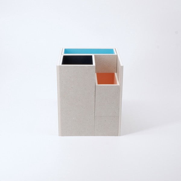 MORITA Minimum Space Paper Box (BOX-1) – Grey | Made in Japan