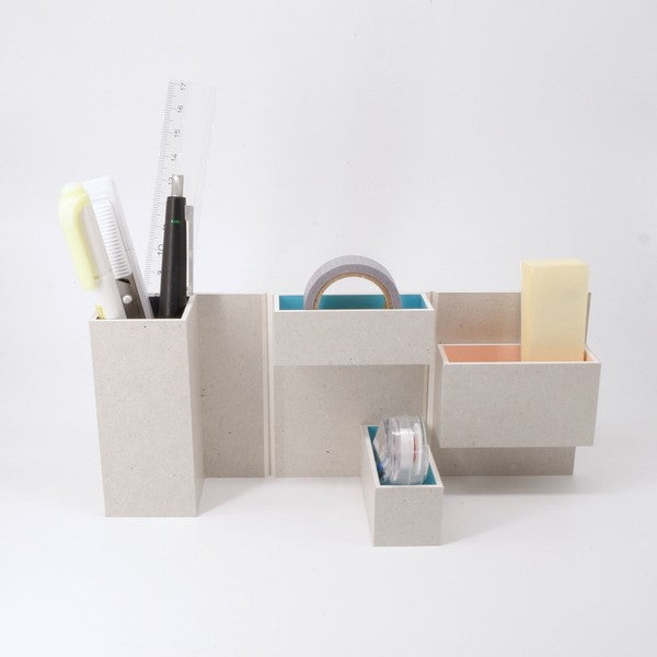 MORITA Minimum Space Paper Box (BOX-1) – Grey | Made in Japan