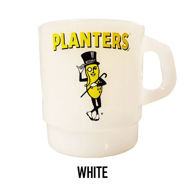 [American Classic] Planters Mr. Peanut Retro Stackable Cups (Shatter-resistant, Lightweight, Dual-purpose for Indoor and Outdoor Use)