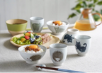 Stamp Bear 熊仔飯碗｜波佐見燒・Stamp ZOO 系列｜日本製