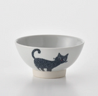 Stamp Cat 貓咪飯碗｜波佐見燒・Stamp ZOO 系列｜日本製