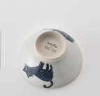 Stamp Cat 貓咪飯碗｜波佐見燒・Stamp ZOO 系列｜日本製