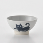 Stamp Cat 貓咪飯碗｜波佐見燒・Stamp ZOO 系列｜日本製