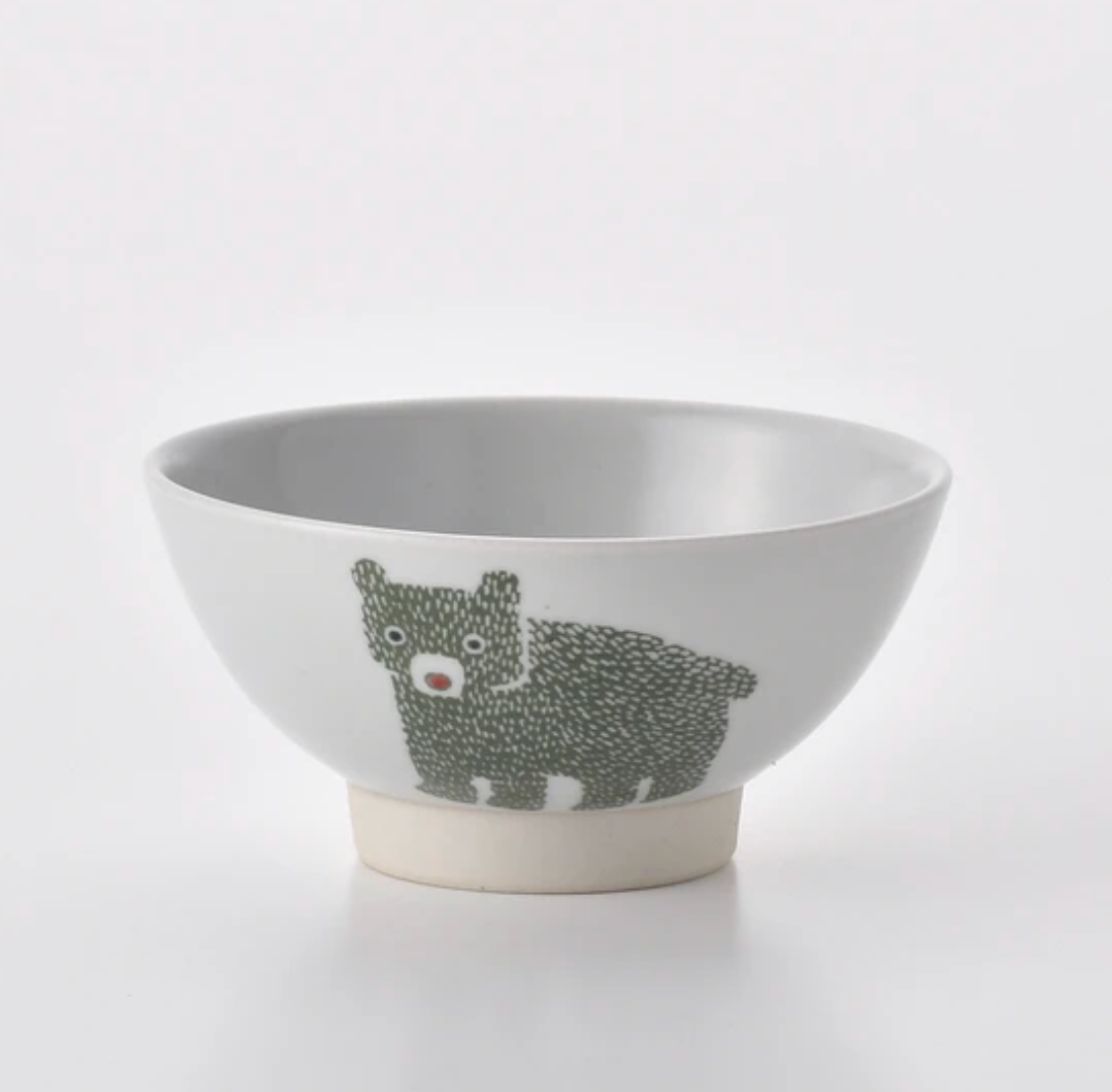 Stamp Bear 熊仔飯碗｜波佐見燒・Stamp ZOO 系列｜日本製