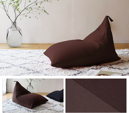 雲感三角舒壓懶人沙發（附提手・單人座）【日本製】