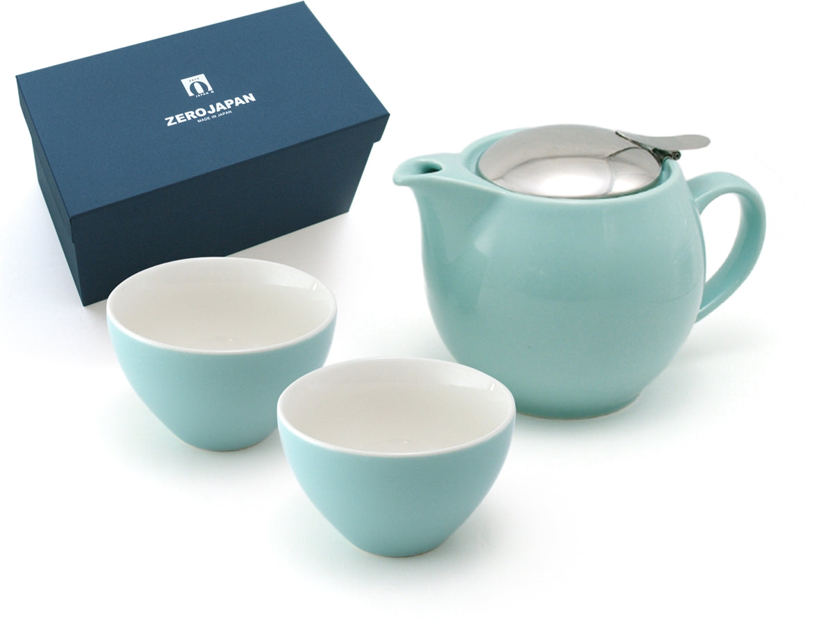 ZEROJAPAN Teapot Dual Teacup Gift Set | Mino Ware | Made in Japan
