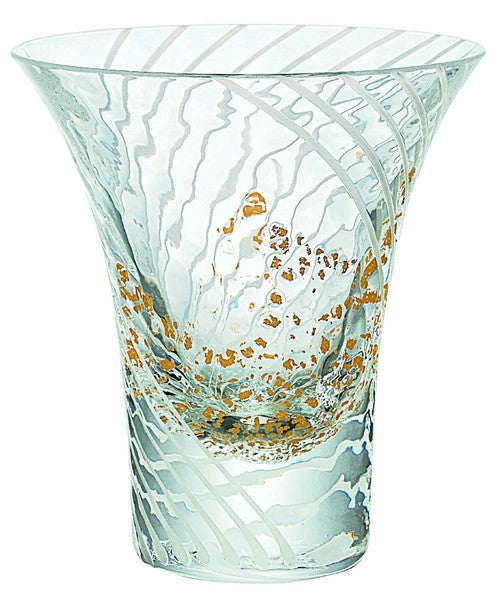 Edo Glass Yachiyo Kiln Sake Cup (Yukimizake)