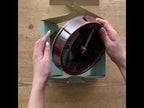 Sodateru Tokei Handmade Ceramic Wall Clock | Mino Ware | Made in Japan