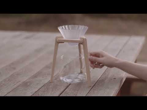 bosje Assembling Coffee Dripper Stand – Hardwood | Made in Japan