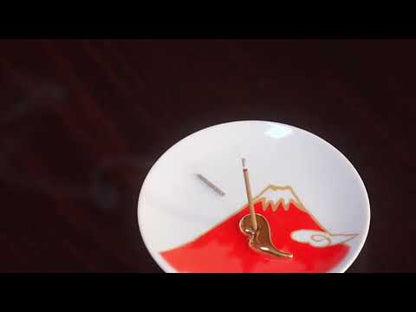 悠々庵｜富士山桐木禮盒：祈願與療癒線香組 (蓮香)
