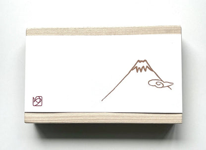 悠々庵｜富士山桐木禮盒：祈願與療癒線香組 (蓮香)